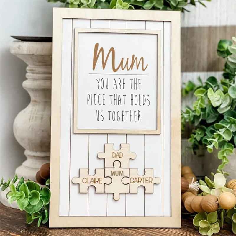 Order Online Mom Puzzle Plaque, Mother's Day Gifts